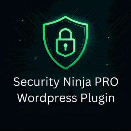 Security Ninja Pro WordPress plugin interface showing firewall, malware scanner, and dashboard