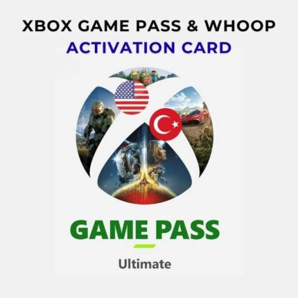 XBOX Game Pass & WHOOP Activation Card – Instant activation for Xbox Game Pass PC, Ultimate, and WHOOP subscriptions in the USA & Turkey.