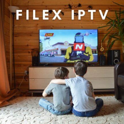 Filex IPTV 1 Month Subscription with live TV channels movies series sports and multi-device support