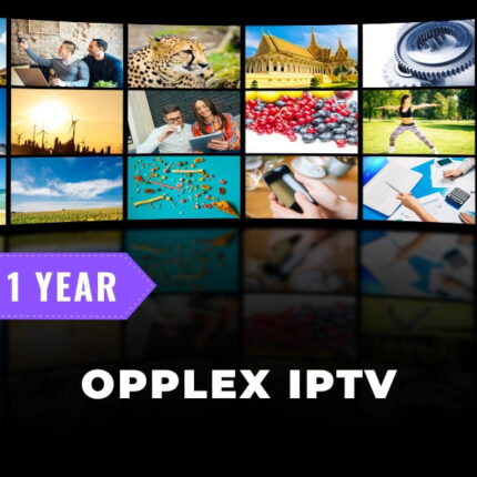 Opplex IPTV Subscription – 12 Months Plan
