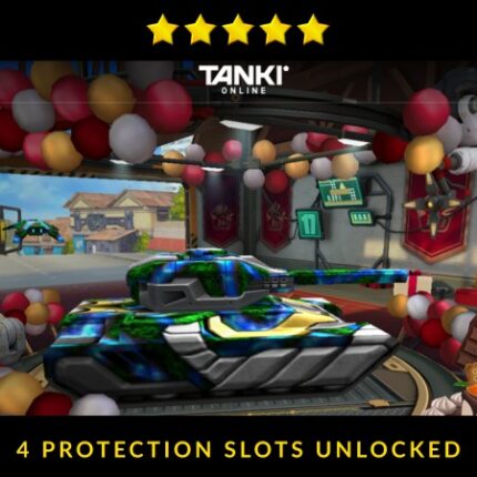 Tanki Online Account – 4 Protection Slots